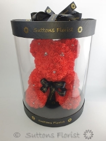Luxury Red Rose Bear