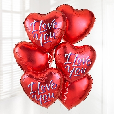 I Love You Balloon Bouquet