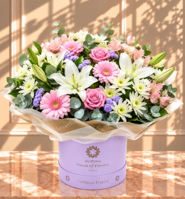 Country Garden Hatbox