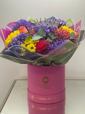 VIBRANT RADIANCE  HATBOX