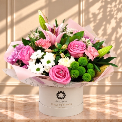 PRETTY  PINK  HATBOX