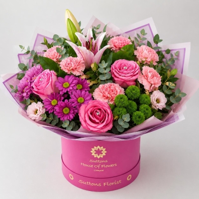 Timeless Beauty lux  hatbox