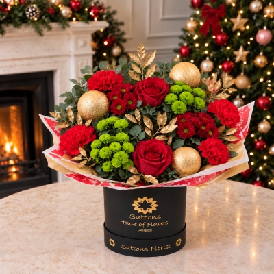 Christmas Cracker Luxe Hatbox