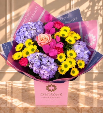 Vibrant Hand tied