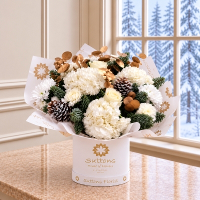 Winter  Luxe  Hatbox