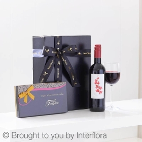 Red Wine and Salted Caramel Truffles Gift Set