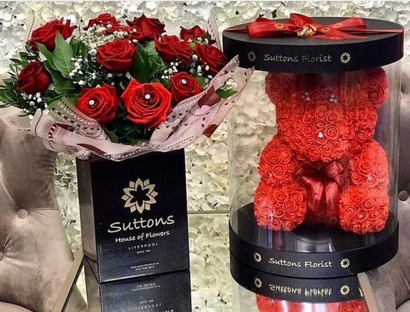 buy a rose bear