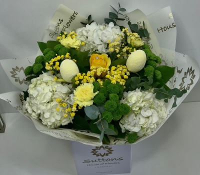easter hand tied