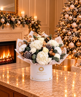Let It Snow Lux Hatbox