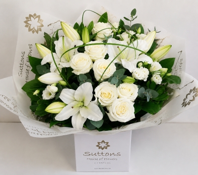 Wonderfully  White  Hand Tied