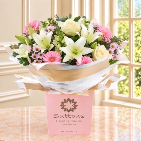 Pretty  Pastel  Hand Tied