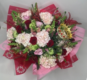 Obsession Luxe  Hatbox  with  Crown