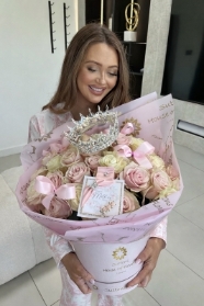 PASTLE  50 ROSE EN FLEUR (Crown  Optional)