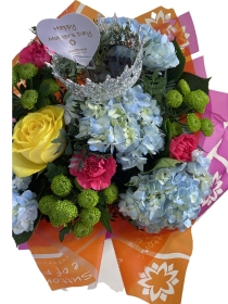 SASSY MAMA LUXE HATBOX (CROWN OPTIONAL)