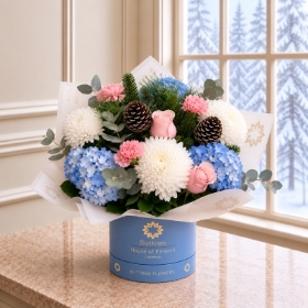 Winter Shimmer hatbox