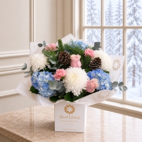 Winter Shimmer  Hand Tied