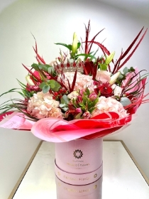 FOREVER YOURS LUXE HATBOX (CROWN OPTIONAL)