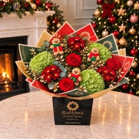 Gingerbread Hand  Tied