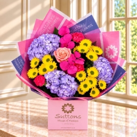 Vibrant  Hand tied