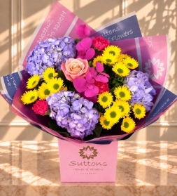 Vibrant Hand tied