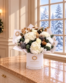Winter Luxe Hatbox
