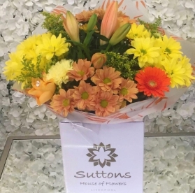 AUTUMN BRIGHT HAND TIED