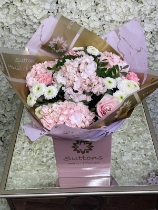 BABY GIRL HAND TIED