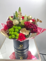 Christmas cracker hatbox