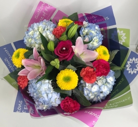 COLOUR YOUR DAY HAND TIED