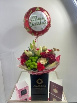 cracker choc balloon card