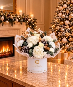 Let It Snow Lux Hatbox