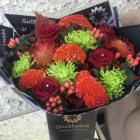 luxury Autumn Hand tied