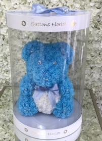 LUXURY BLUE TEDDY BEAR