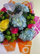 SASSY MAMA LUXE HATBOX (CROWN OPIONAL)