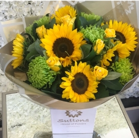 SUNFLOWER HAND TIED