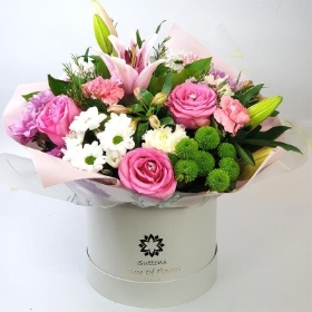 PRETTY PINK HATBOX