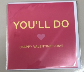 valentines card You'll do