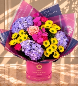 Vibrant Luxe Hatbox