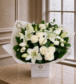 wonderful winter hand tied