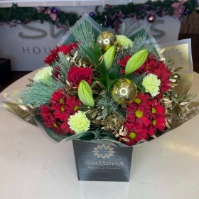 Jingle Bell Hand Tied